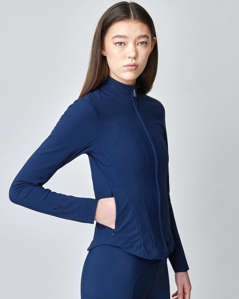 Signature Riding Jacket - Navy