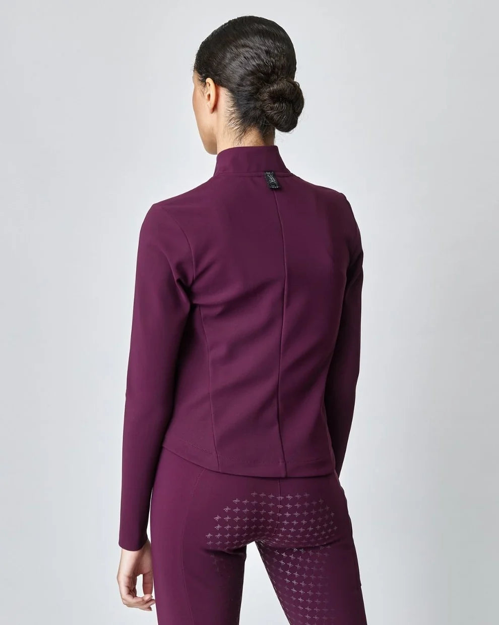 Signature Riding Jacket - Burgundy