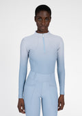 Ombré Long Sleeve Base Layer - Aqua