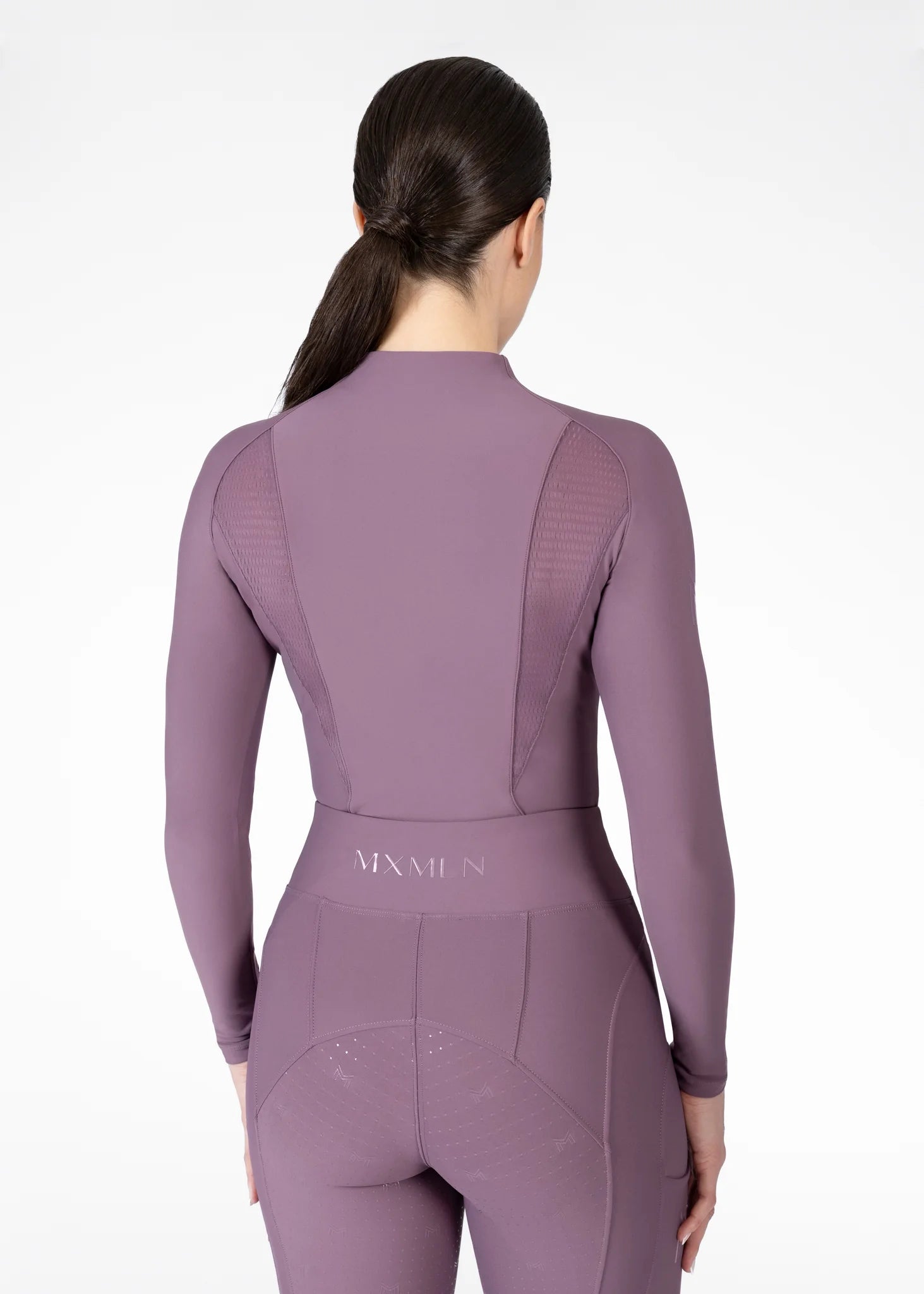 Frame Long Sleeve Base Layer - Plum