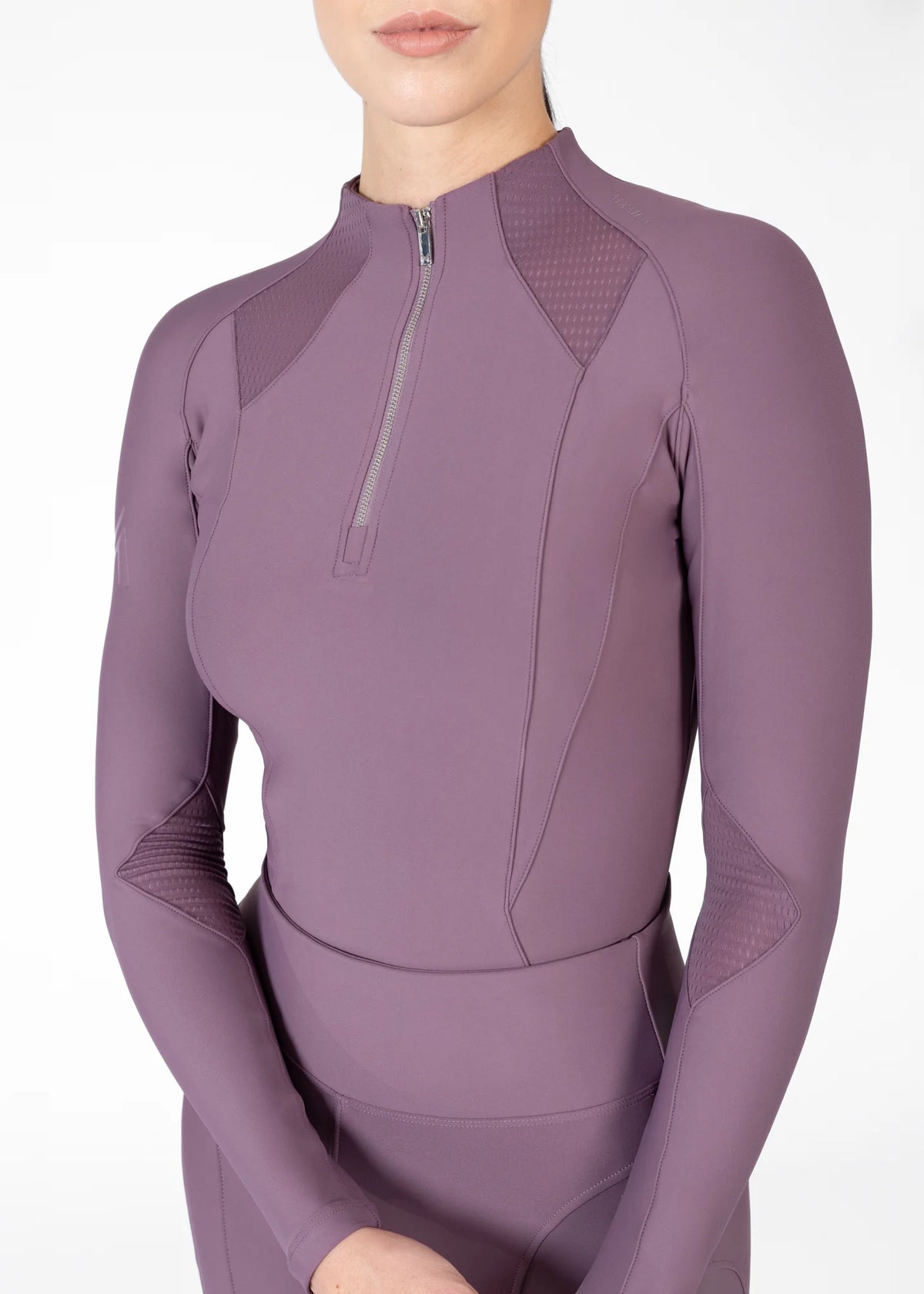 Frame Long Sleeve Base Layer - Plum