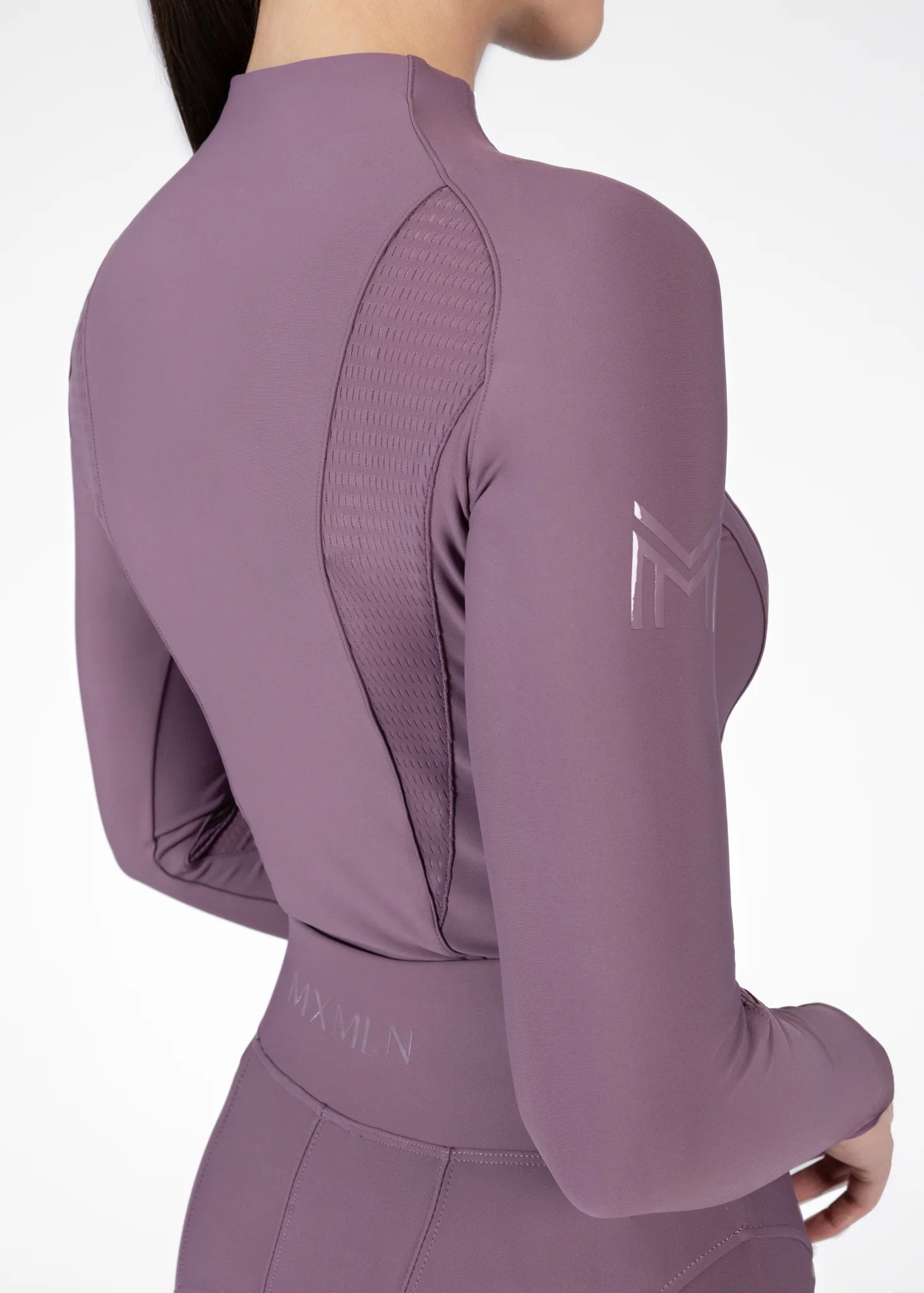 Frame Long Sleeve Base Layer - Plum