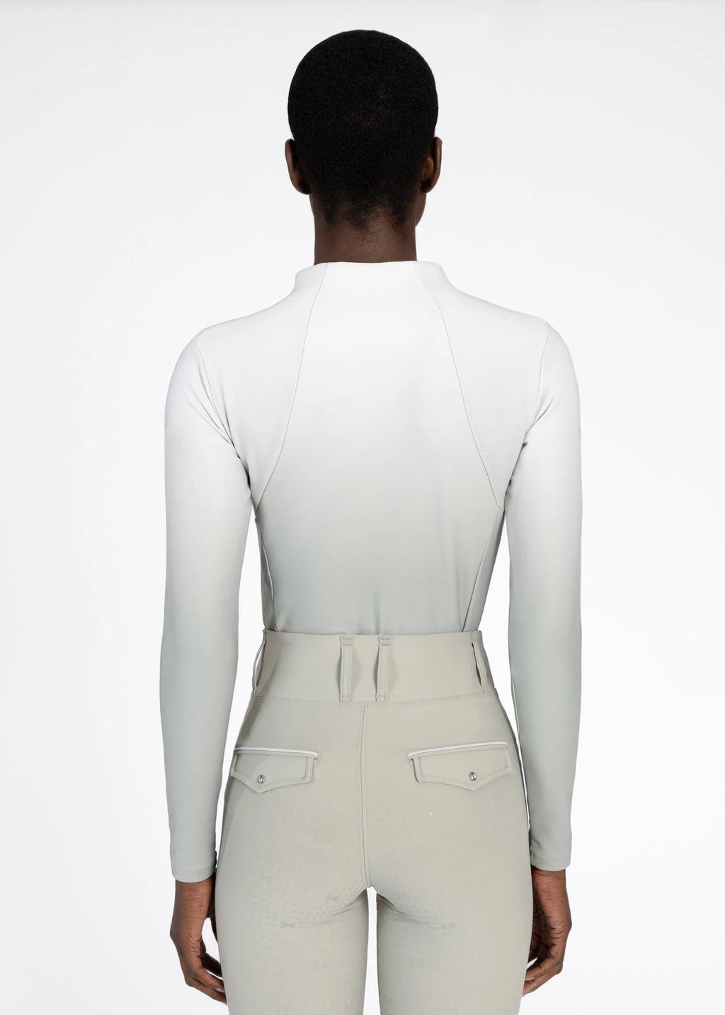 Ombré Long Sleeve Base Layer - Laurel/Glacier