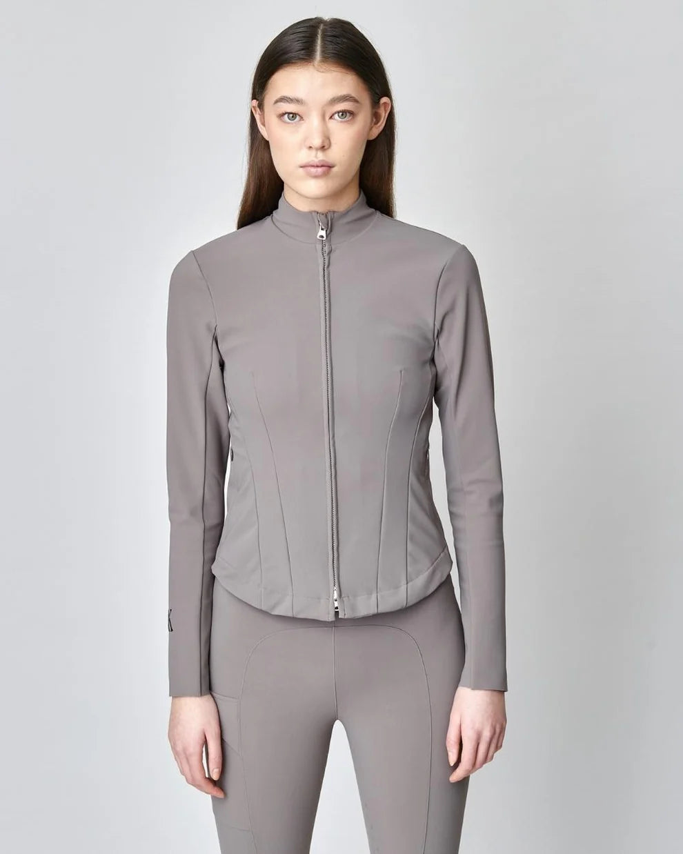 Signature Riding Jacket - Taupe