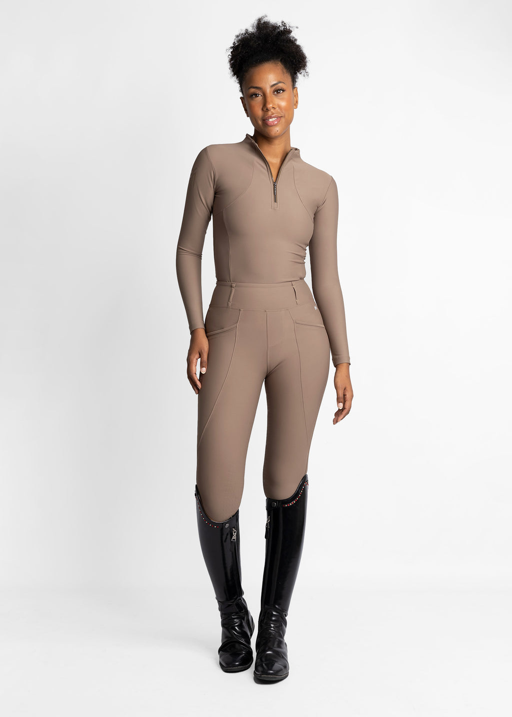 Long Sleeve Base Layer - Nougat