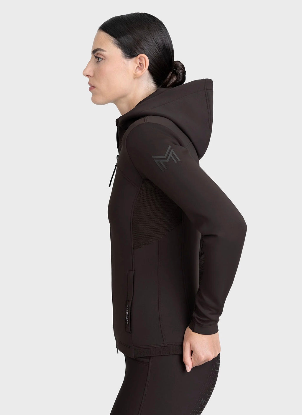 Wolt Zip Hoodie - Espresso