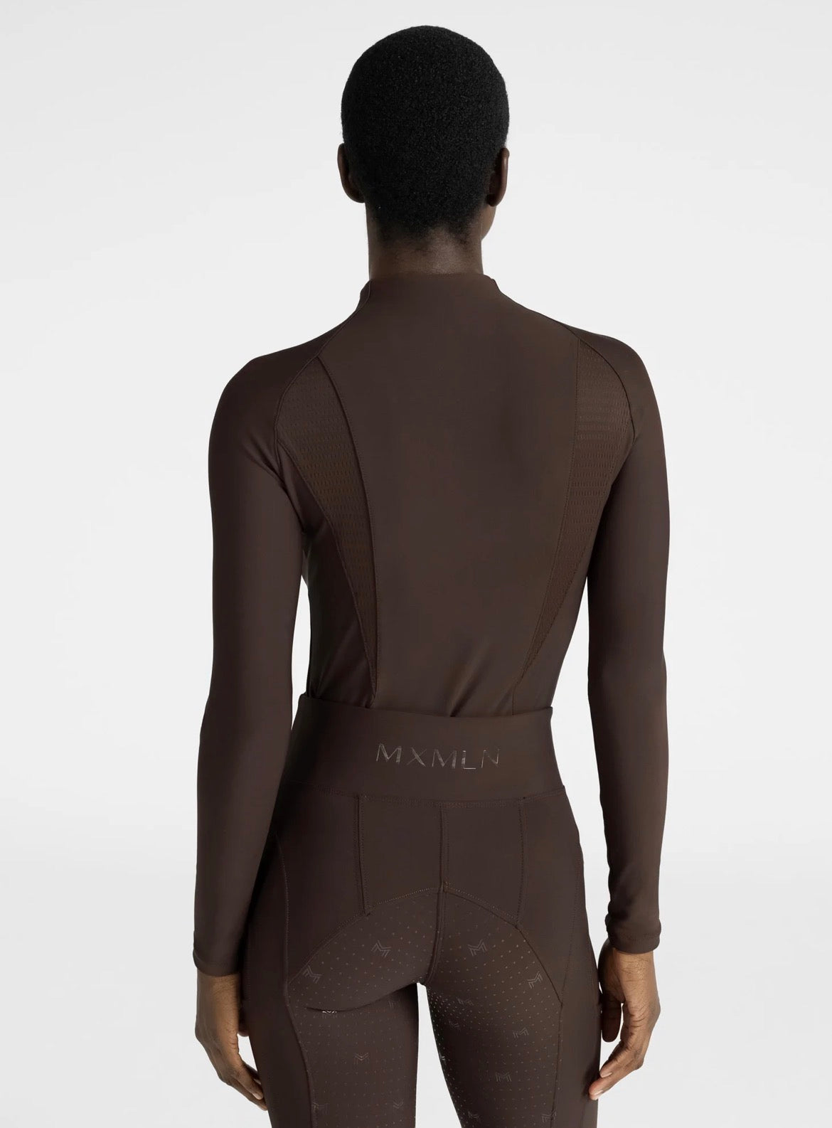 Frame Long Sleeve Base Layer - Chocolate