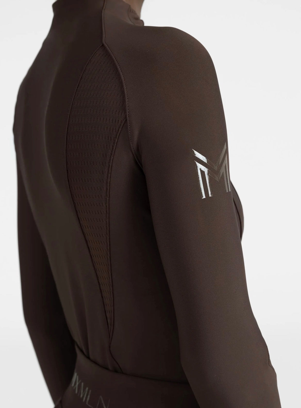 Frame Long Sleeve Base Layer - Chocolate