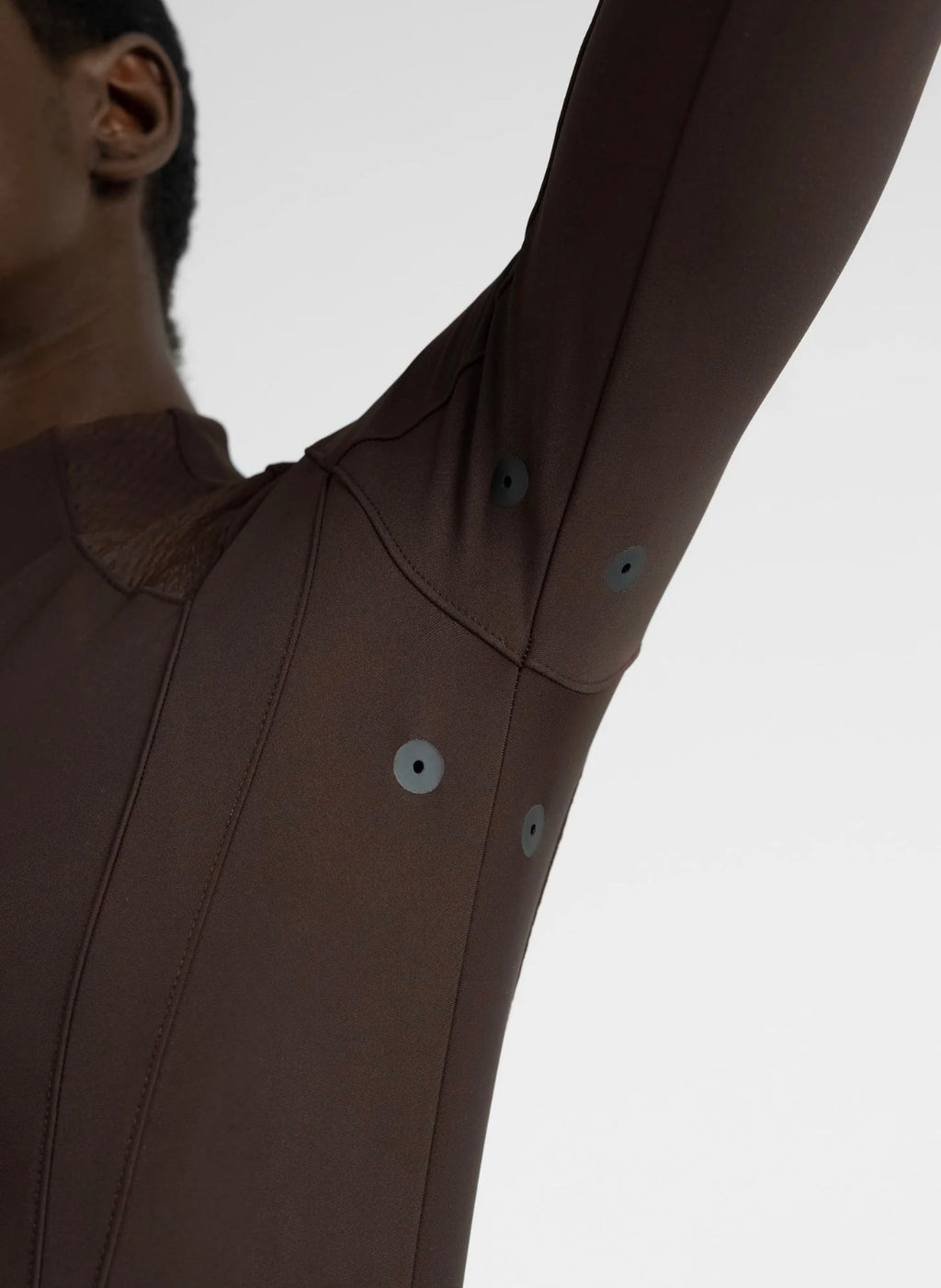 Frame Long Sleeve Base Layer - Chocolate