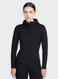 Wolt Zip Hoodie - Black