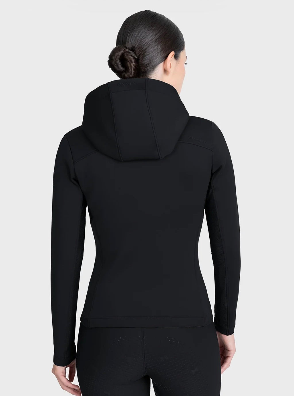 Wolt Zip Hoodie - Black