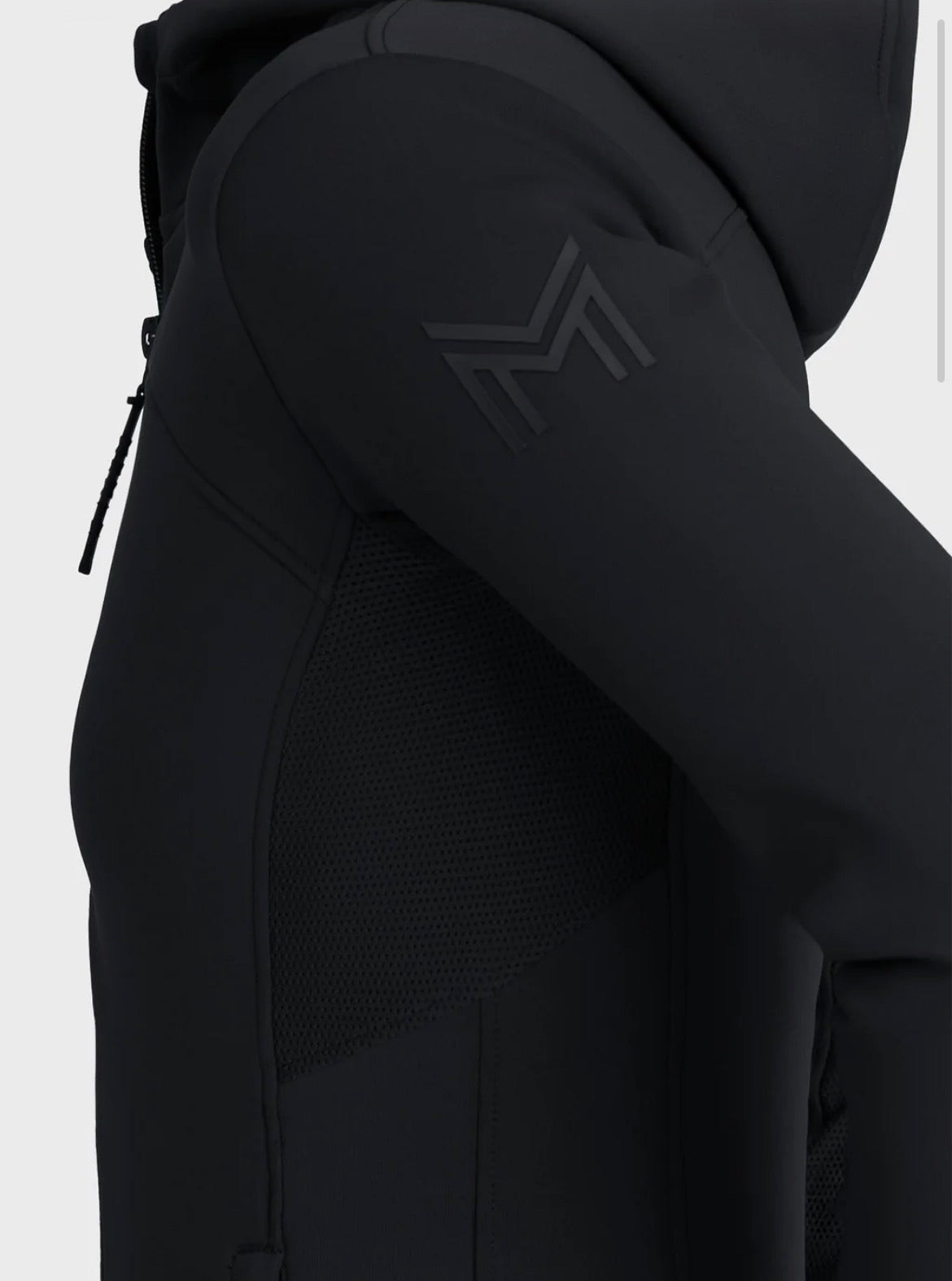 Wolt Zip Hoodie - Black