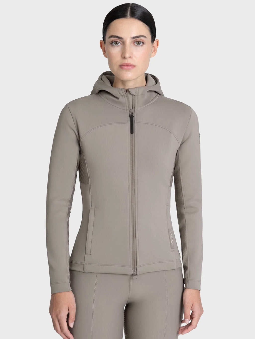 Wolt Zip Hoodie - Taupe