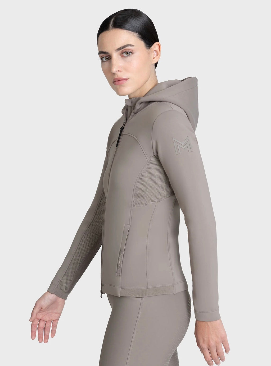 Wolt Zip Hoodie - Taupe