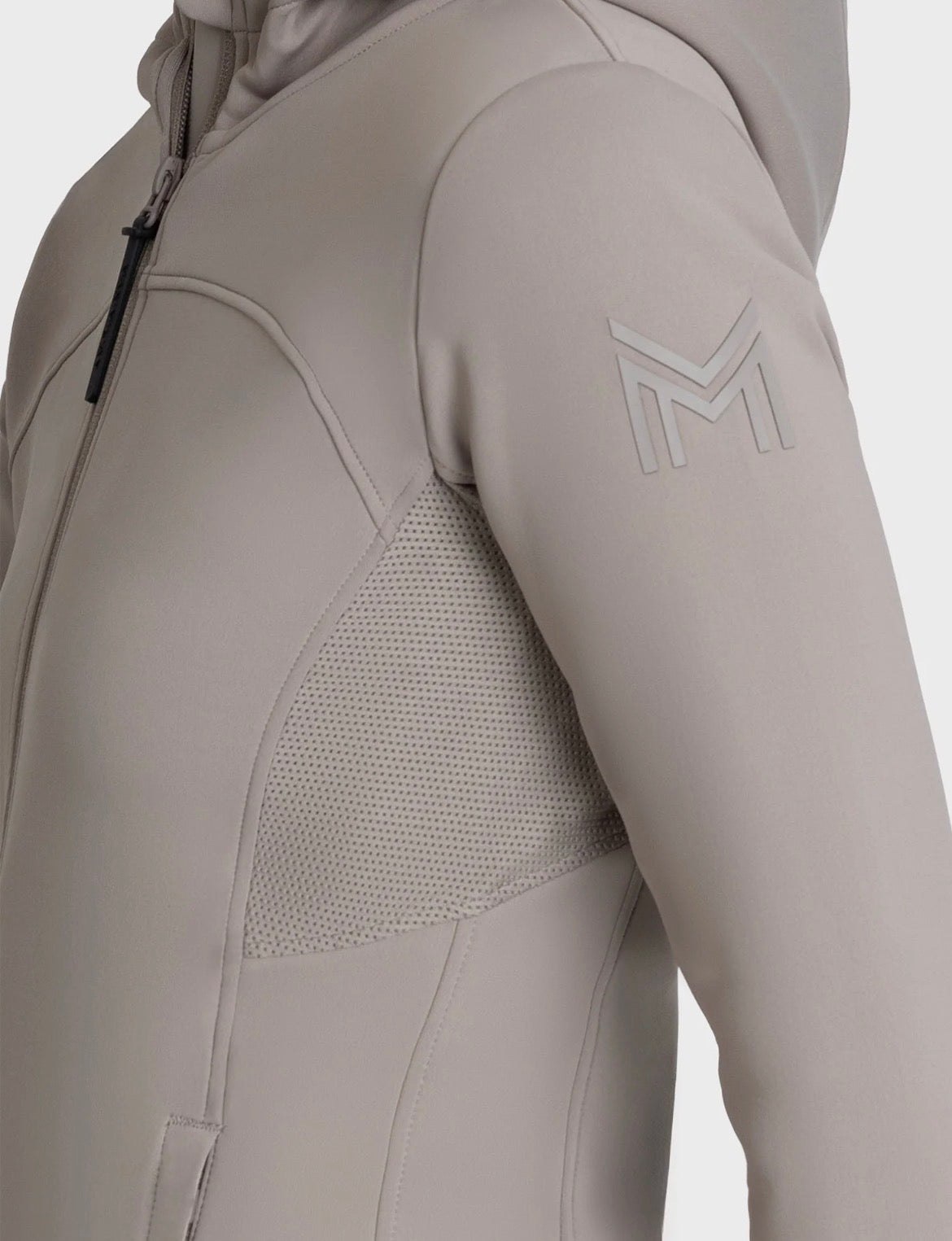 Wolt Zip Hoodie - Taupe