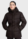 Aspen Puffer Jacket - Espresso