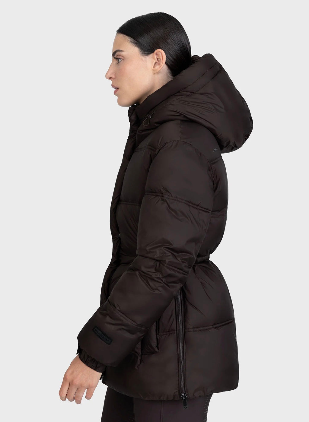 Aspen Puffer Jacket - Espresso