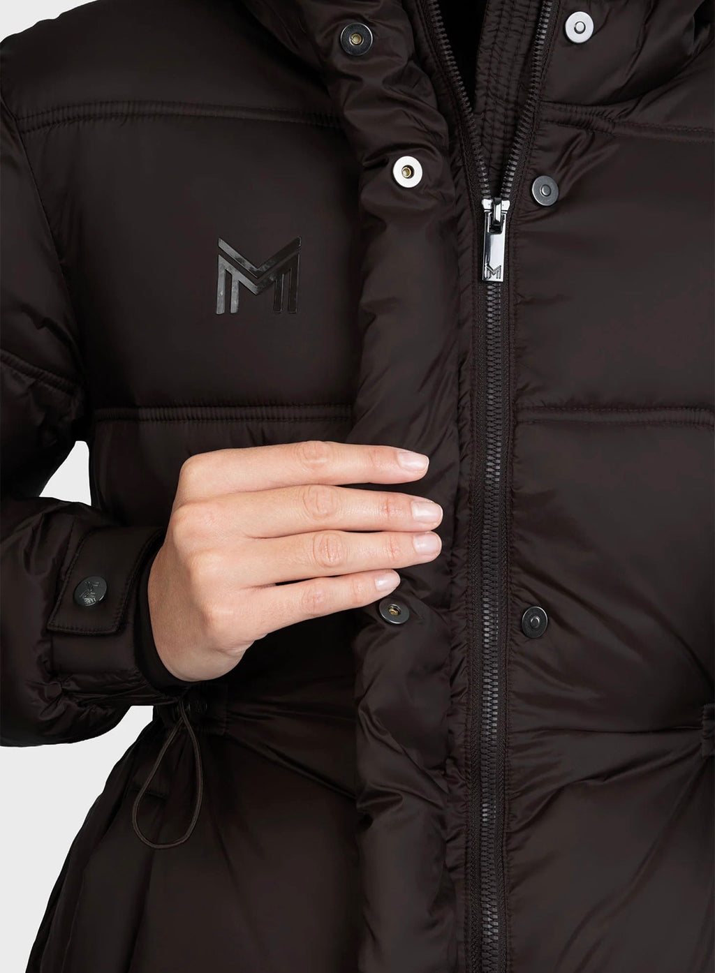 Aspen Puffer Jacket - Espresso