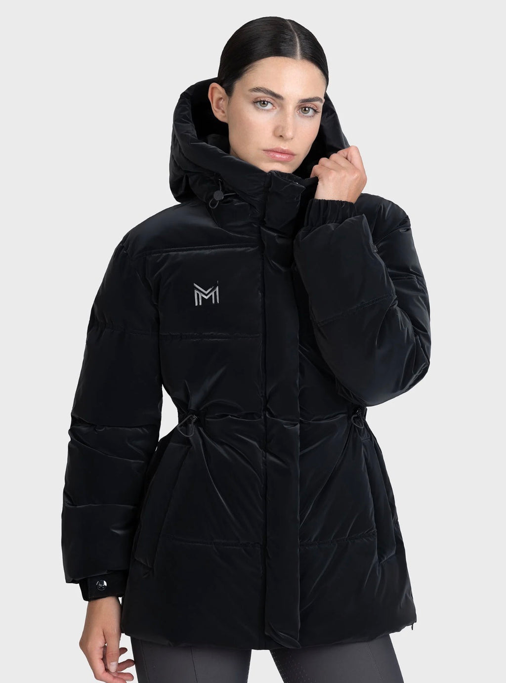 Aspen Puffer Jacket - Black