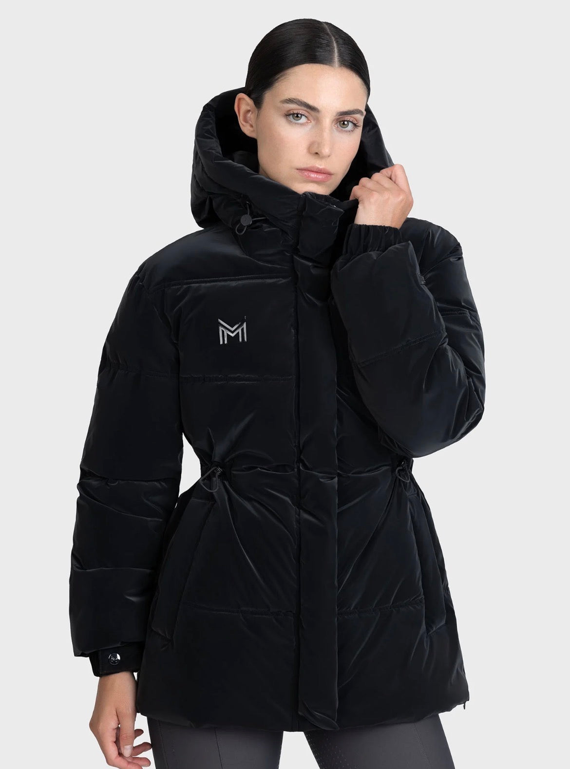 Aspen Puffer Jacket - Black