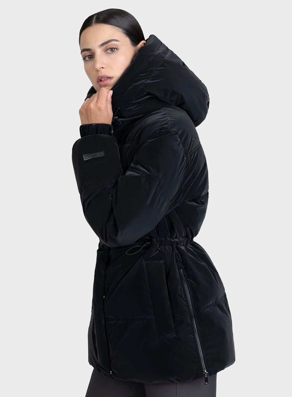 Aspen Puffer Jacket - Black