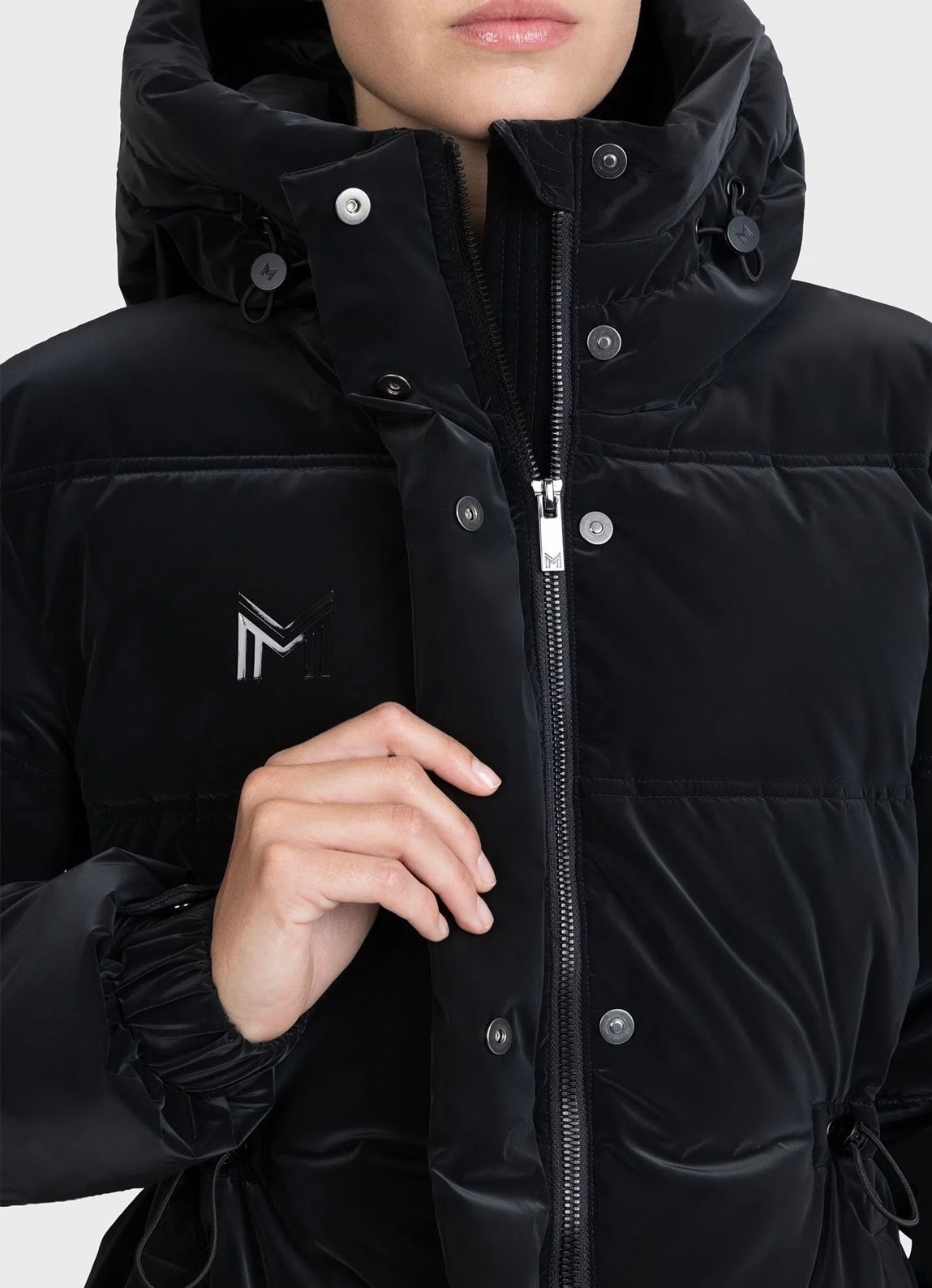 Aspen Puffer Jacket - Black