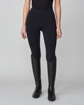 Lightweight Pull On Riding Breeches - Black