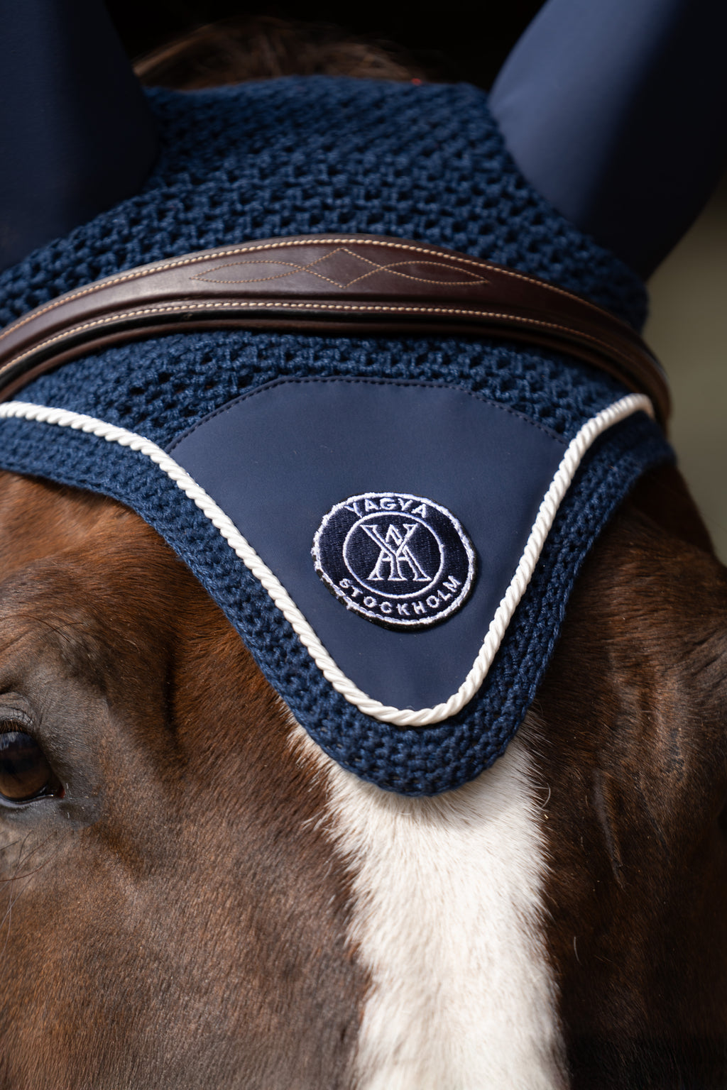 Performance Horse Bonnet - Navy