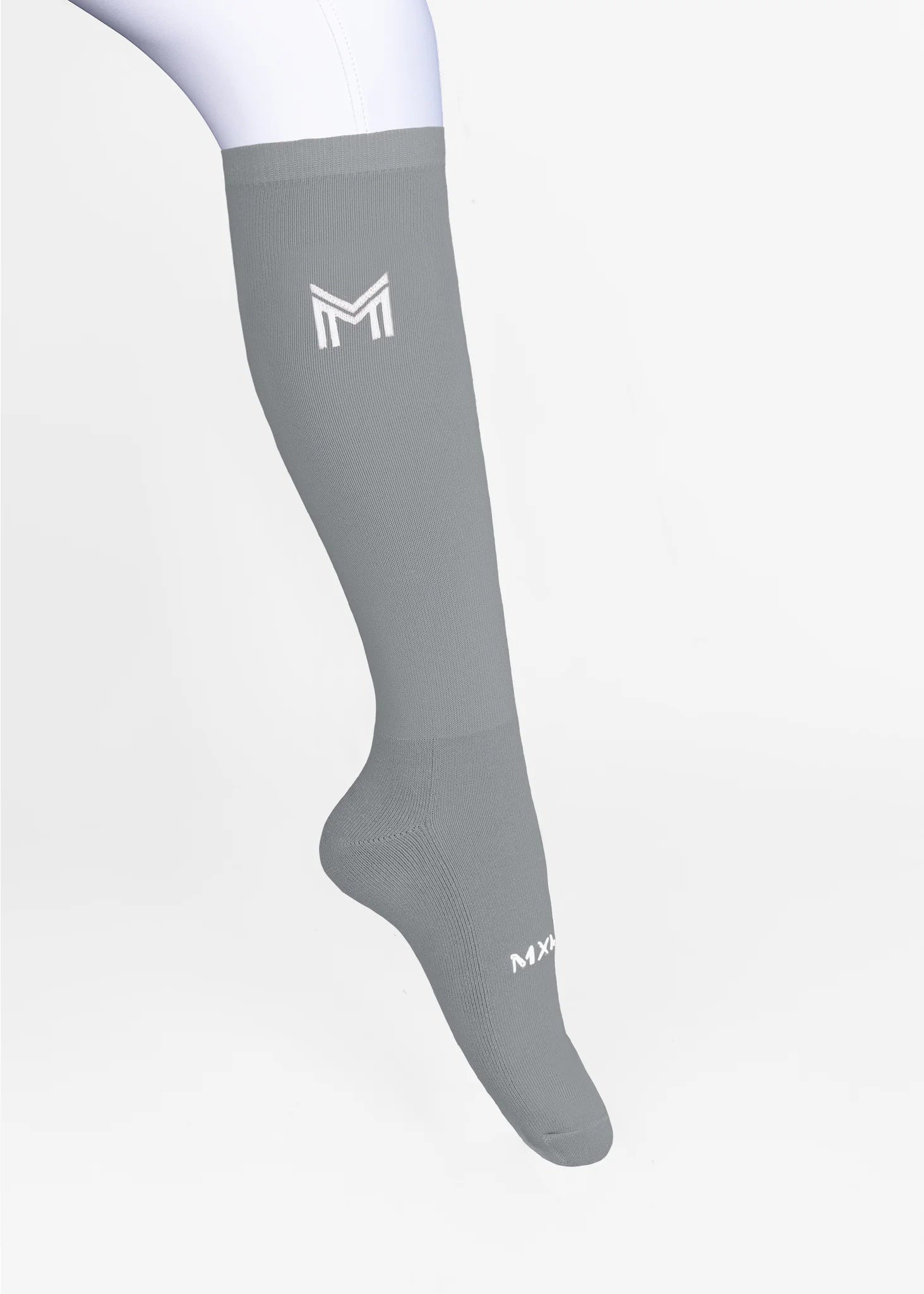 Flag Riding Socks - Grey